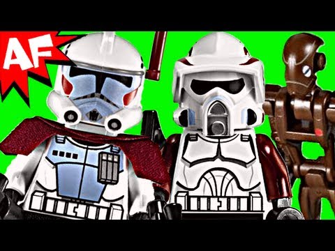 Vidéo LEGO Star Wars 9488 : Les ARC Trooper et le commando droïde