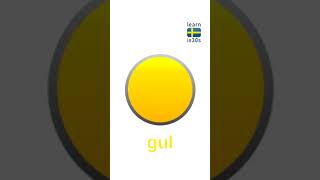 Learn Swedish in 30 seconds - colors and flags