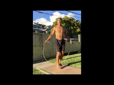 Day 97 Home Workout in Hawaii - Just Jumping Rope...- August 14, 2020 5:52 pm