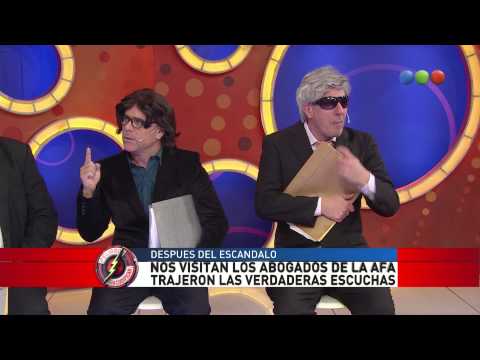 Los Abogados de la AFA defienden las primeras escuchas - Peligro Sin Codificar 2015