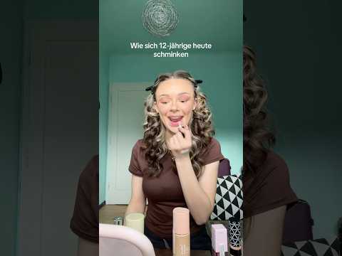 Heute vs früher 💄😂 #shorts #shortvideos #makeup #frühervsheute