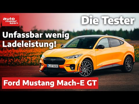 Ford Mustang Mach-E GT: Schnell, nur nicht beim Laden! - Test | auto motor und sport