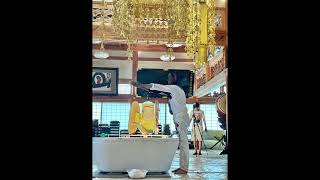 Tadashi watanabe performance 隆源寺本堂「煌めきの余情」