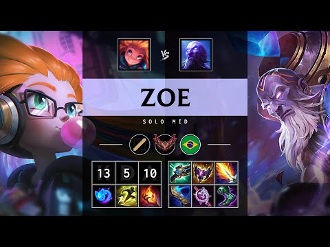 Zoe Mid vs Ryze - BR Grandmaster Patch 25.13