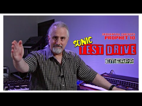 Sequential Circuits PROPHET 10 w/Mike Metlay: EMEAPP SONIC TEST DRIVE
