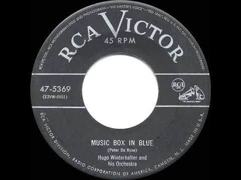 1953 Hugo Winterhalter - Music Box In Blue