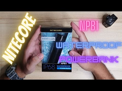 NITECORE NPB1 | Waterproof Power Bank