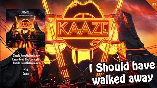 Kaaze - I Should Have Walked Away Letra