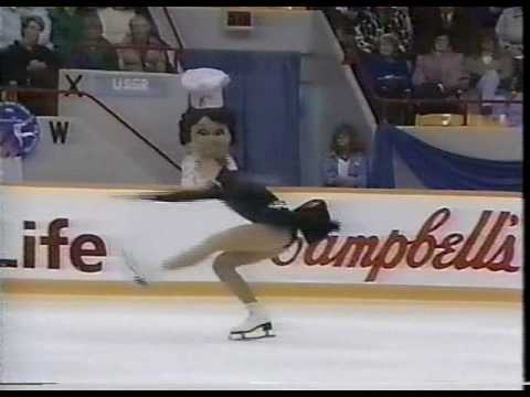 Natalia Lebedeva (URS) - 1988 Skate Canada International, Ladies' Free Skate