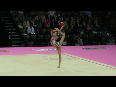 Mizana ISMAILOVA (KAZ) ball - 2011 Montpellier worlds Qualifs