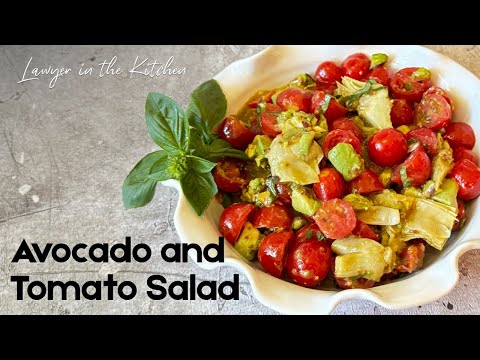 Avocado and Tomato Salad