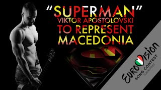 Kadr z teledysku Superman tekst piosenki Viktor Apostolovski