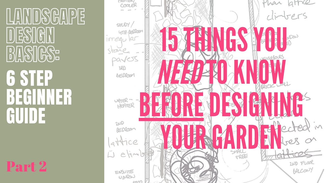 Landscape Design Basics - Watch This Before Designing Your Backyard! 6 Step Beginner Guide: Step 2