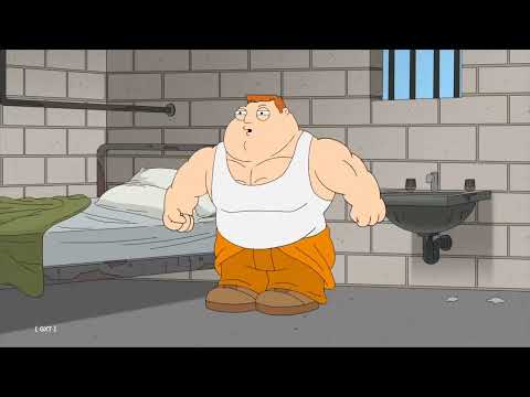 American dad: Barry goes to Prison and gets Ripped.