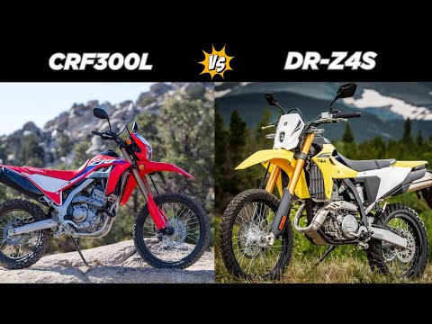 Honda CRF300L vs. Suzuki DR-Z4S (2025) | Vergleich der besten Dual-Sport-Bikes!