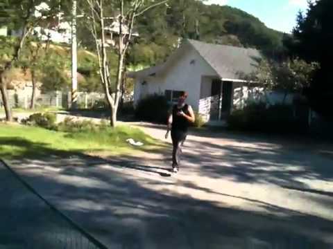 100925 SJ Playing soccer