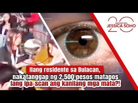 Mga residente, nakatanggap ng P2,500 matapos lang ipa-scan ang mga mata?! | Kapuso Mo, Jessica Soho