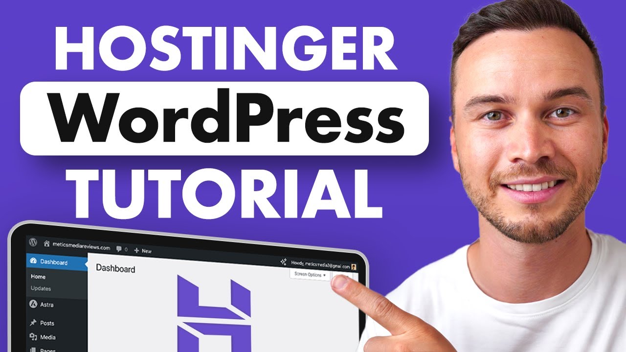 Hostinger Wordpress Tutorial 2024 - Step by Step