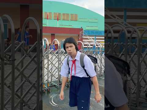 Đi Xe Hay Đi Bộ | Lớp Học 3A | Nờ Qui Hắc Học Sinh #shorts