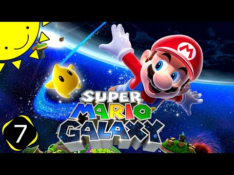 Let's Play Super Mario Galaxy | Part 7 - Luigi And The Haunted Mansion | Blind Gameplay Walkthrough