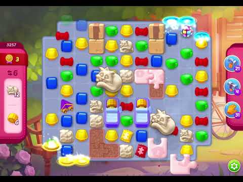 HomeScapes Level 3257 no boosters (14 moves)