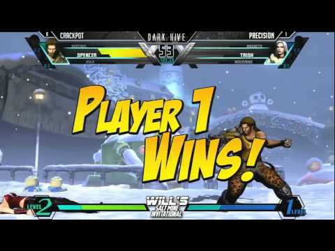 Crackpot vs Precision - UMVC3 - Will's Salt Mine Invitational
