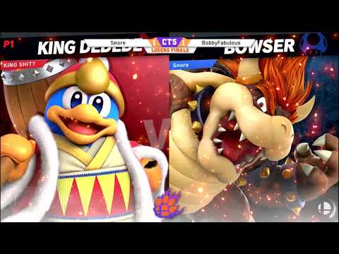 Clocktower Smash 58 - Losers Finals - BobbyFabulous (King Dedede) vs. Snore (Bowser) - SSBU