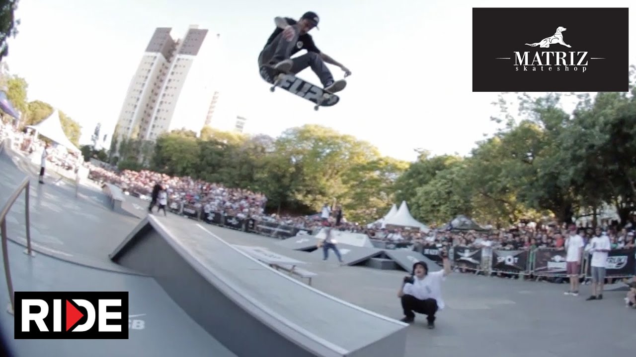 Luan Oliveira vuelve a liarla en el 'Matriz Skate PRO'