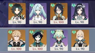 【原神】Ver.7.0 風元素キャラのみで螺旋12層攻略【Genshin Impact】