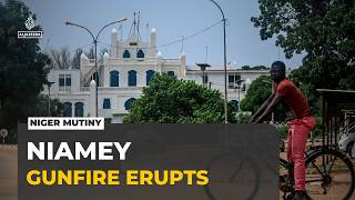 Gunfire and explosions rock Niger capital during overnight military mutiny