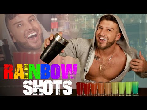 Bartender Tries To Make Rainbow Shots