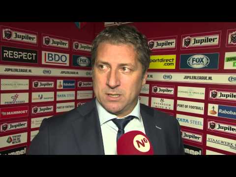 Reactie Ruud Brood na afloop van Telstar - N.E.C.