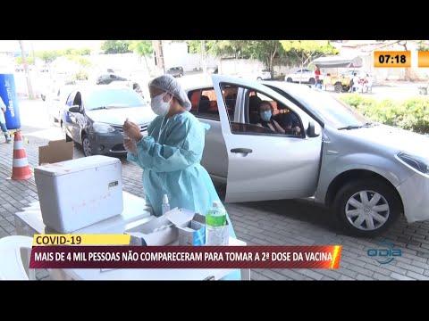 Mais de 4 mil pessoas perdem data da segunda dose contra Covid-19 em Teresina 16 06 2021
