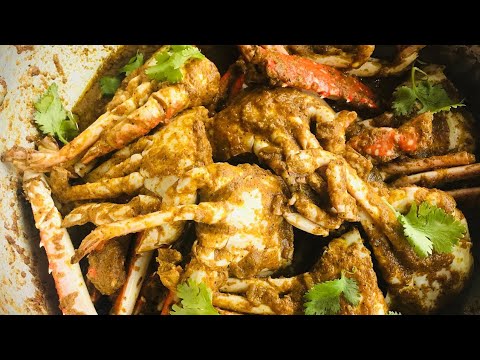 KING of CRAB Gravy Prepared By Grandpa | NANDU KULAMBU | Crab Village food recipe | Village Cooking