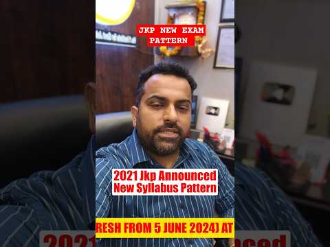 JKP NEW EXAM PATTERN #JKPSI #jkpconstable #JKSSB #shorts
