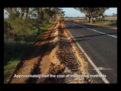 How to build stronger road shoulders with PolyCom Stabilising Aid