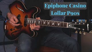 Video thumbnail for Epiphone Casino  Lollar by Don Giroux
