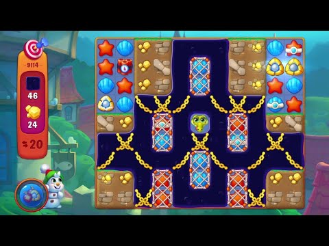 @Fishdom Win Strikes Level 9113 - Special Level 9114 Challenge