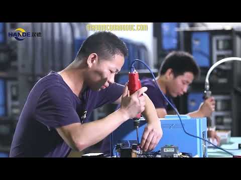 Các quy trình cơ bản lắp ráp máy nén khí HANDE tại nhà máy