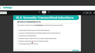 Sexually transmitted diseases infections.