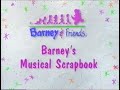 Barney S Musical Scrapbook But It S The New Content Only