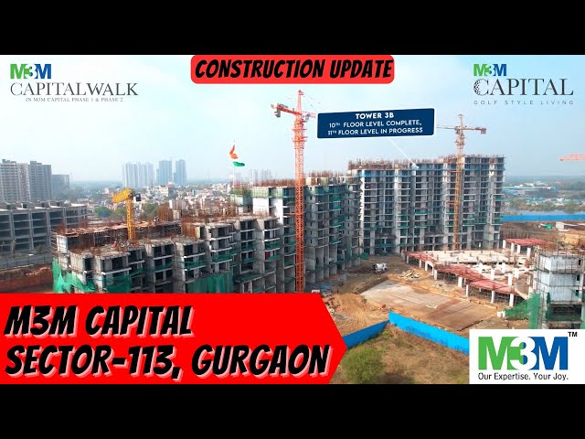 M3M Capital Sec 113, 2/3/4 BHK Luxurious Flats Pay Just 11 Lac* and No EMI Till Possession