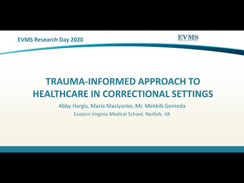 Thumbnail image of video presentation for Trauma-Informed Approach to Healthcare in Correctional Settings