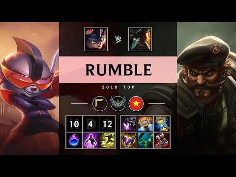 Rumble Top vs Gangplank - VN Challenger Patch 25.14