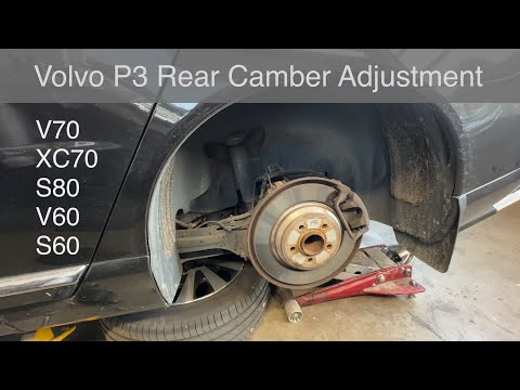 Volvo P3 Rear Camber Adjustment - V70 XC70 S80 V60 S60