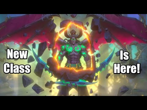 New Class in Hearthstone! Demon Hunter Gameplay and New Year Announcement!