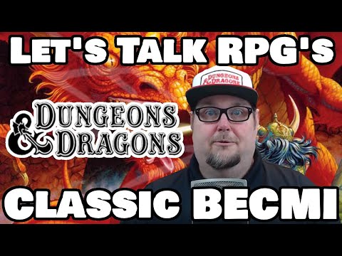 Let's Talk RPG's With The Digital Dungeon Master --- Basic Dungeons & Dragons (BECMI)