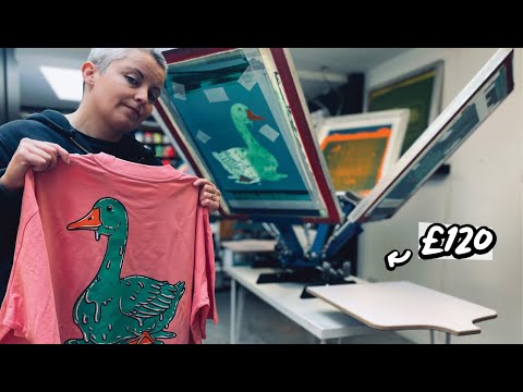 Cheapest 4 colour screen printing press on Amazon (by Vevor) -  Review or challenge?