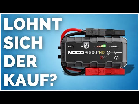 NOCO Boost GB70 - Starthilfe Powerbank im Test [KURZ & KOMPAKT] zusammengefasst