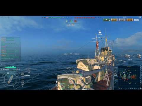 World of Warships 0.6.4.0: Kagero Battle 01